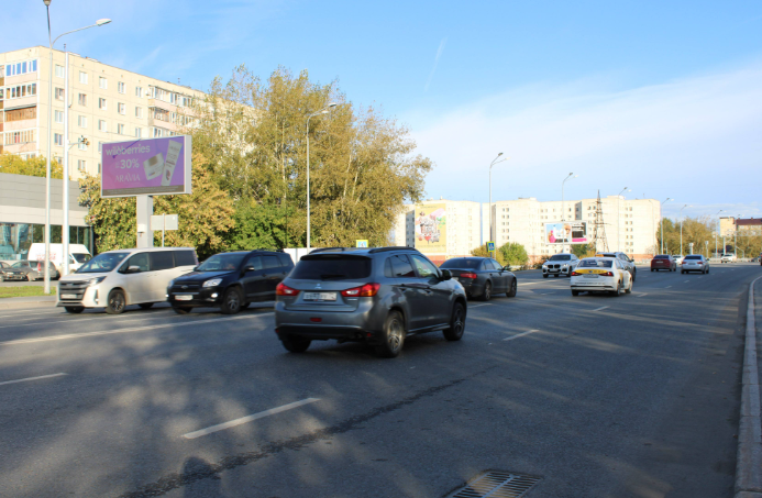 Фотография рекламного носителя, тип: Билборд 3x6, адрес: Республики ул., д.219, Тюмень, Тюменская область, Россия. Сторона Б1 №938414