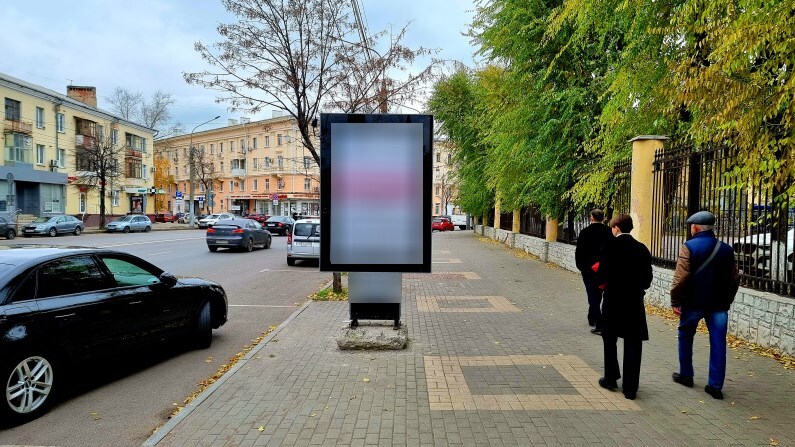 Фотография рекламного носителя, тип: Ситиформат 1.8x1.2, адрес: Кольцовская ул., д.10, Воронеж, Воронежская область, Россия. Сторона A №559266