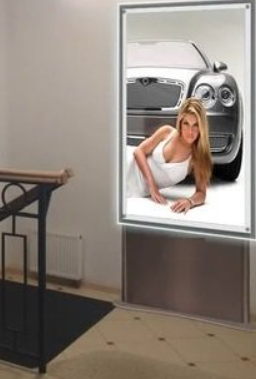 Фотография рекламного носителя, тип: Лайтбокс, адрес: Бизнес-центр «Английская 70/Галерная 73», Галерная ул., д.73, Санкт-Петербург, Россия. Сторона/вариант №1384800