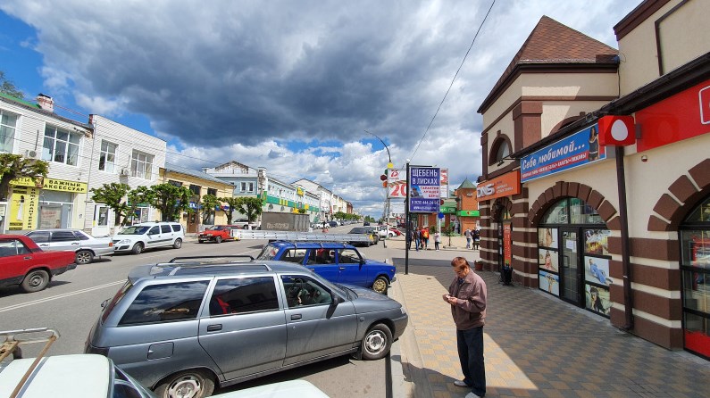Фотография рекламного носителя, тип: Панель-кронштейн, адрес: Ленина ул., д.31, поз.1, Острогожск, Воронежская область, Россия. Сторона A №1374287