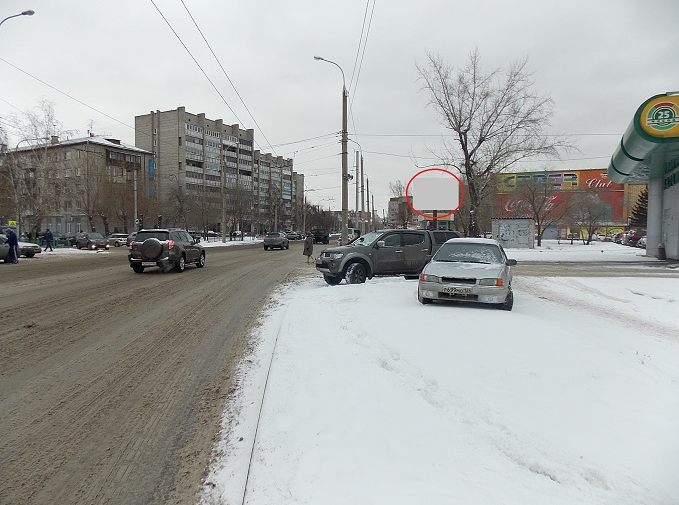 Фотография рекламного носителя, тип: Билборд 3x4, адрес: Братьев Абалаковых ул. Х Бограда ул., Красноярск, Красноярский край, Россия. Сторона А №1046653