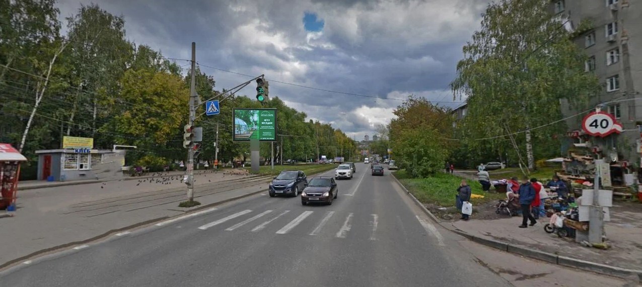 Фотография рекламного носителя, тип: Ситиборд 2.7x3.7, адрес: Сусловой ул., д.10/1, Нижний Новгород, Нижегородская область, Россия. Сторона B1-B10 №1338263