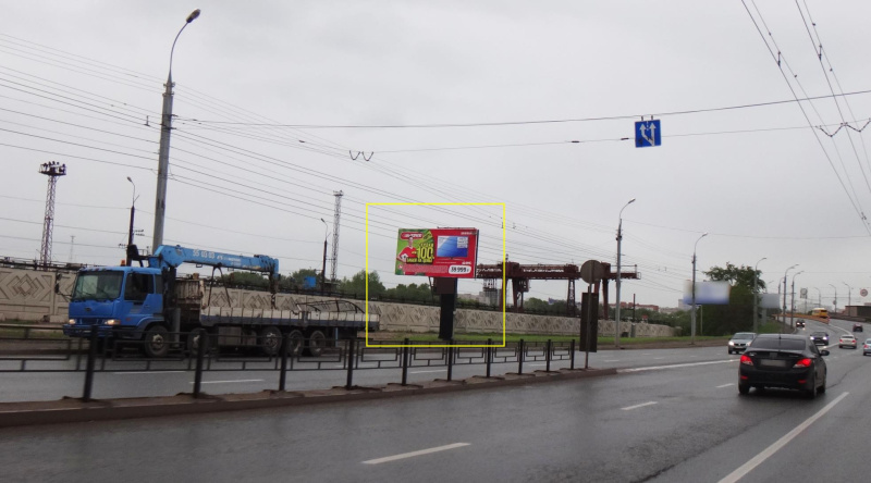 Фотография рекламного носителя, тип: Билборд 3x6, адрес: Новоажимова ул., АЗС Башнефть, Ижевск, Республика Удмуртия, Россия. Сторона B №671010
