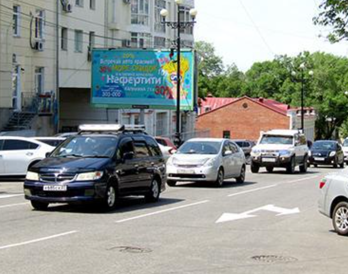 Фотография рекламного носителя, тип: Билборд 3x6, адрес: Калинина ул. Х Муравьева-Амурского ул., Хабаровск, Хабаровский край, Россия. Сторона Б №198738