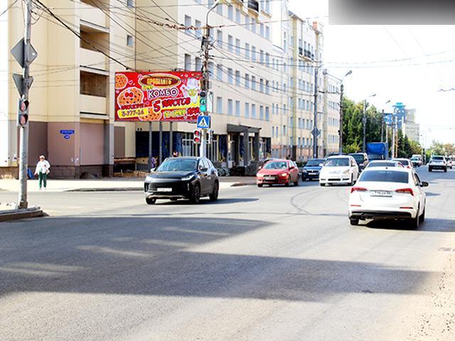 Фотография рекламного носителя, тип: Билборд 3x6, адрес: Маяковского ул. Х Пушкина ул., д.120, Омск, Омская область, Россия. Сторона Б №616822