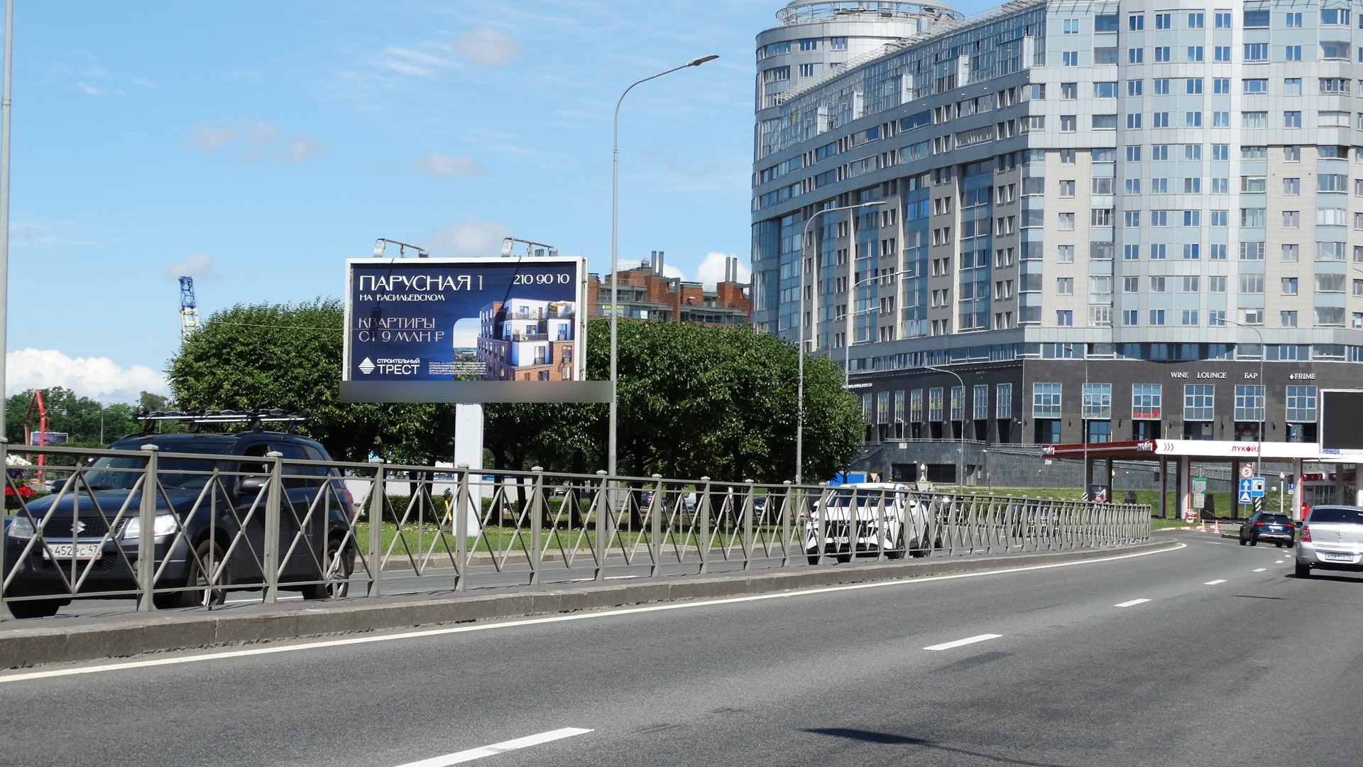 Фотография рекламного носителя, тип: Билборд 3x6, адрес: Свердловская наб., д.60, Санкт-Петербург, Россия. Сторона Б №687319