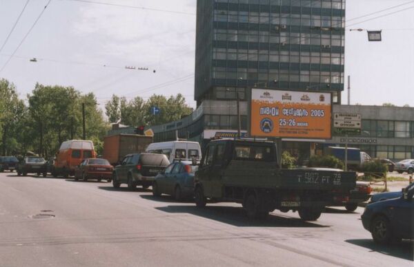 Фотография рекламного носителя, тип: Билборд 3x6, адрес: Седова ул., д.35 Х Крупской ул., Санкт-Петербург, Россия. Сторона А1 №129304