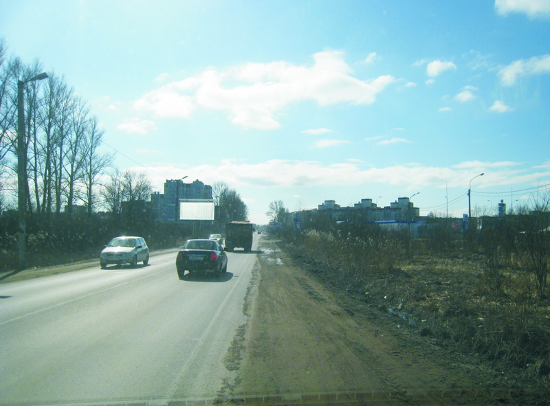 Фотография рекламного носителя, тип: Билборд 3x6, адрес: Павловское ш., поз.2, Гатчина, Ленинградская область, Россия. Сторона Б №176280