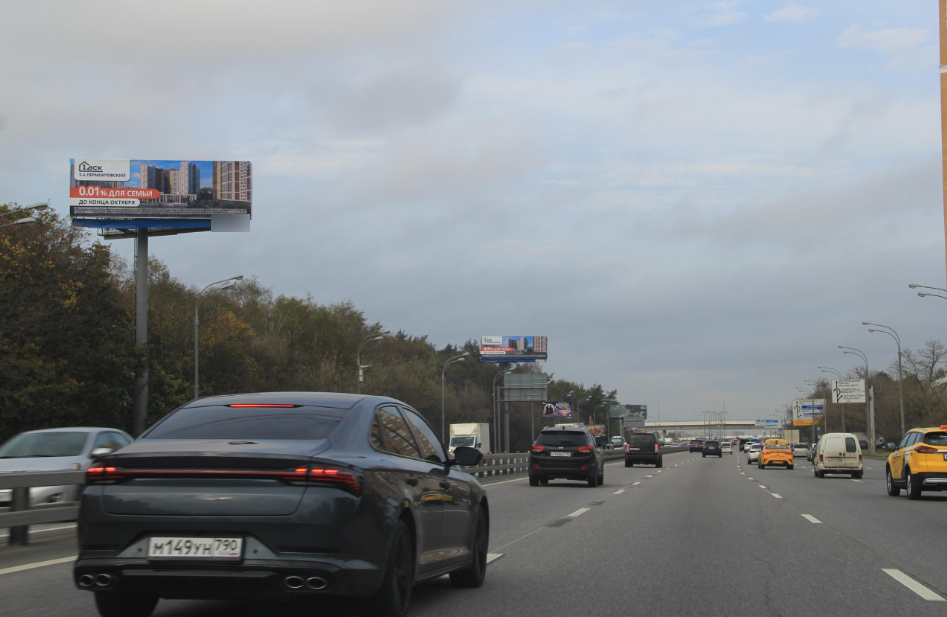 Фотография рекламного носителя, тип: Суперсайт 4x12, адрес: Новорязанское ш., 17 950м, Котельники, Московская область, Россия. Сторона Б №558864