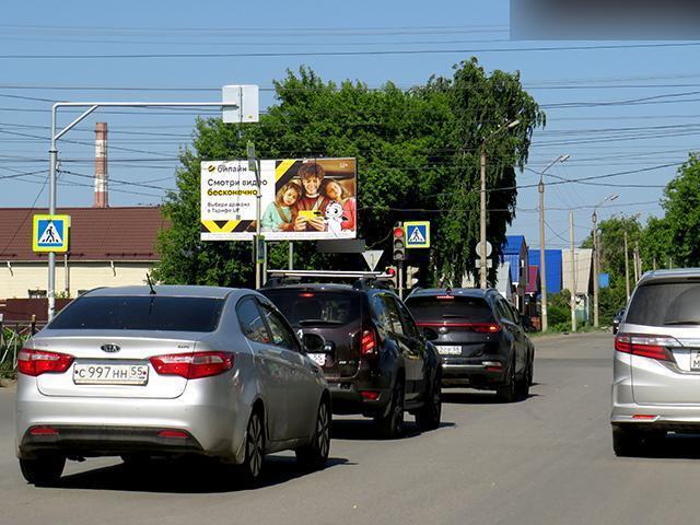 Фотография рекламного носителя, тип: Билборд 3x6, адрес: Кирова ул. Х 15-я Рабочая ул., Омск, Омская область, Россия. Сторона Б №543946