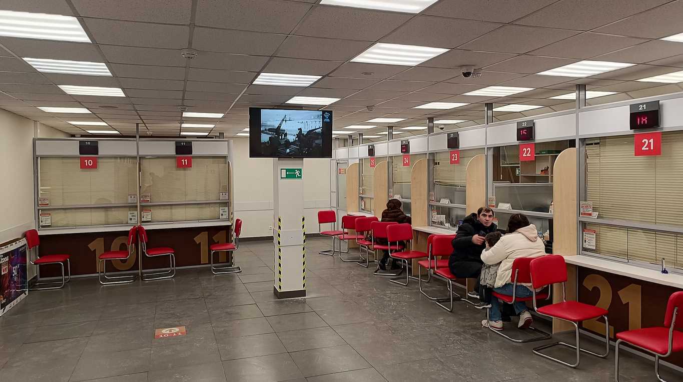 Фотография рекламного носителя, тип: Видеоэкран, адрес: МФЦ «», Краснооктябрьская ул., д.47, Майкоп, Республика Адыгея, Россия. Сторона/вариант №1349635