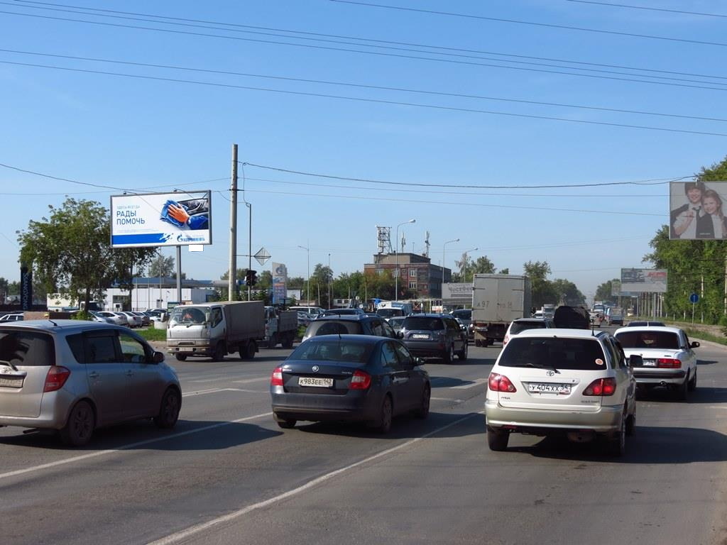 Фотография рекламного носителя, тип: Билборд 3x6, адрес: Никитина ул. Х Есенина ул., Новосибирск, Новосибирская область, Россия. Сторона Б №92187