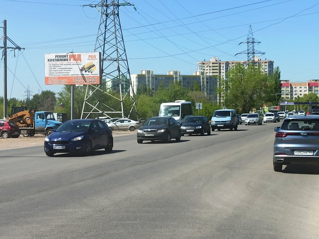 Фотография рекламного носителя, тип: Билборд 3x6, адрес: Студенческая ул., Энгельс, Саратовская область, Россия. Сторона Б №1373886