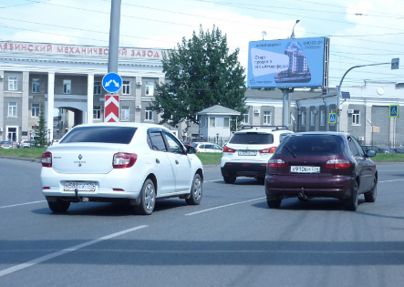 Фотография рекламного носителя, тип: Билборд 3x6, адрес: Копейского ш. Х Машиностроителей ул., Челябинск, Челябинская область, Россия. Сторона A2 №809469