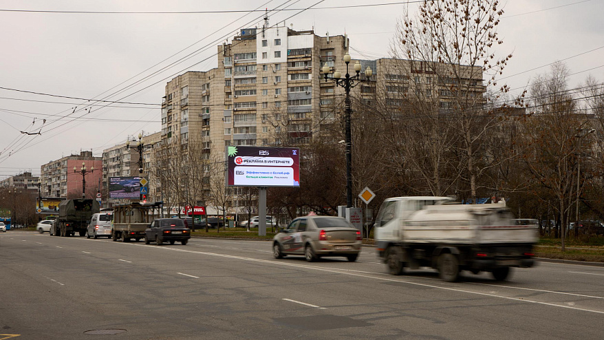 Фотография рекламного носителя, тип: Билборд 3x6, адрес: К. Маркса ул., д.145, Хабаровск, Хабаровский край, Россия. Сторона A1-А10 №482403