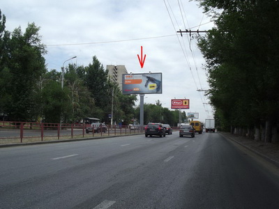 Фотография рекламного носителя, тип: Билборд 3x6, адрес: 64-ой Армии ул. Х Никитина ул., д.127, Волгоград, Волгоградская область, Россия. Сторона A1 №83122