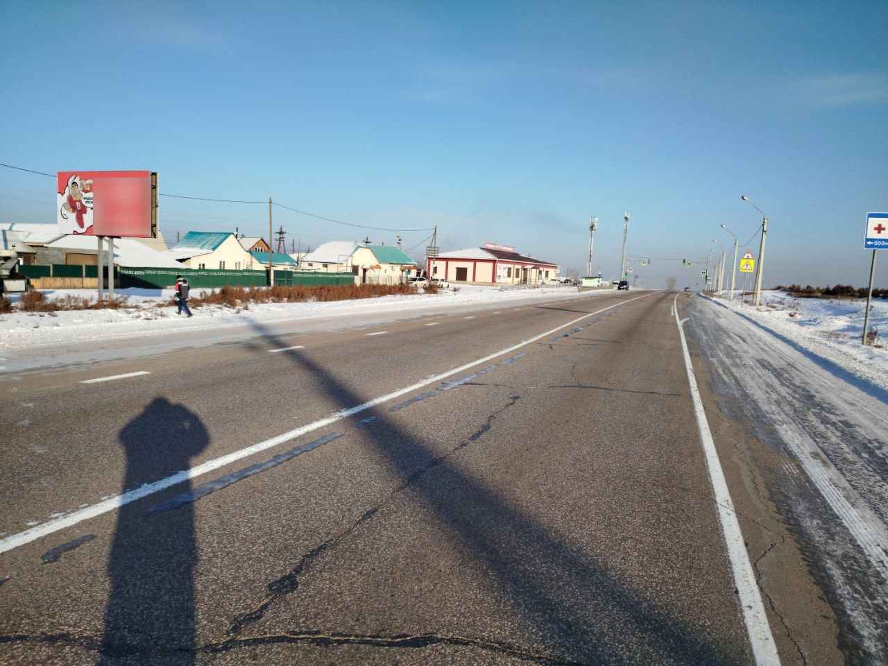 Фотография рекламного носителя, тип: Билборд 3x6, адрес: Нижняя Иволга с., д.3, Улан-Удэ, Республика Бурятия, Россия. Сторона B №1330479