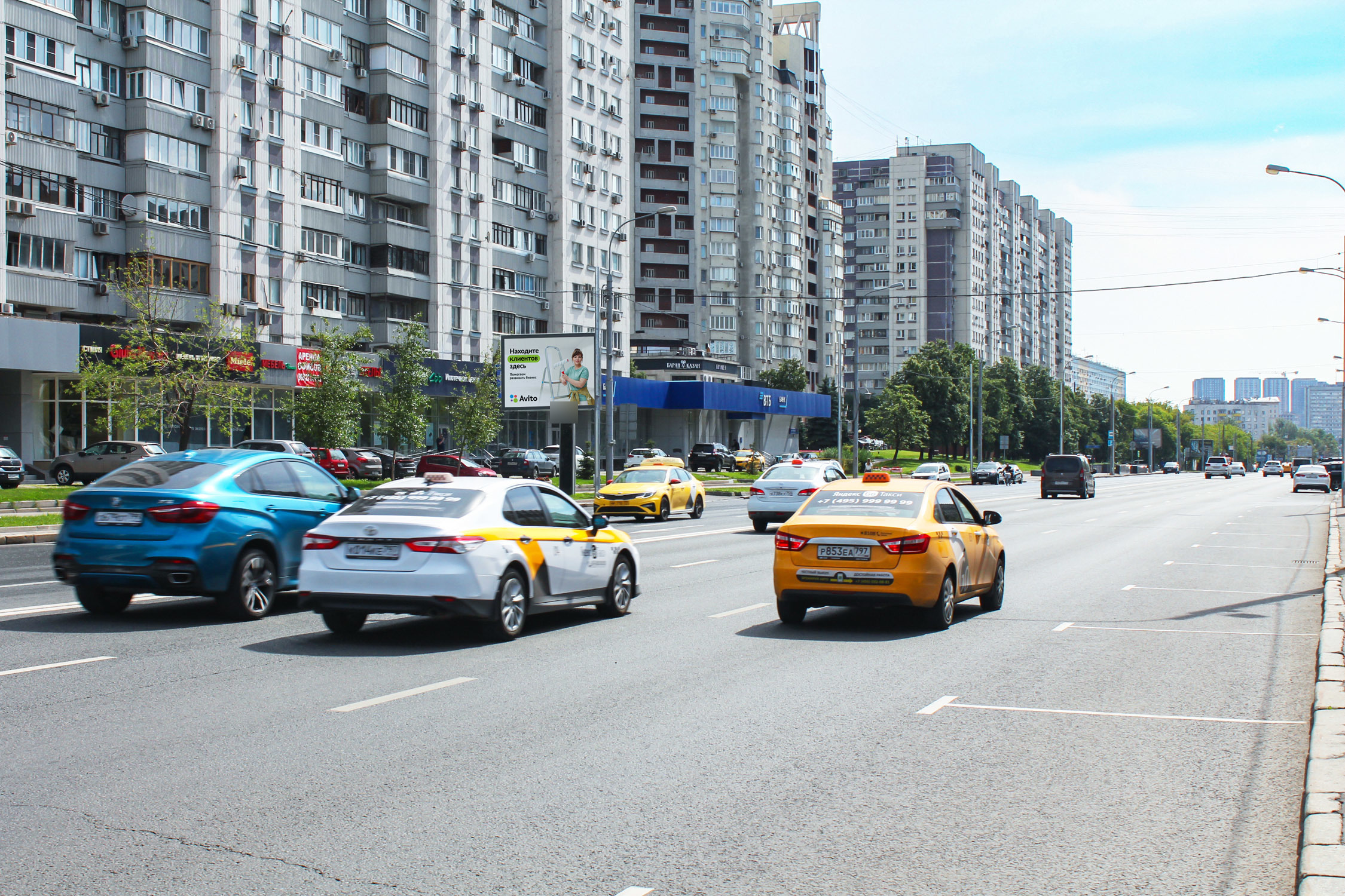 Фотография рекламного носителя, тип: Ситиборд 2.7x3.7, адрес: Марксистская ул., д.5, стр.1, Москва, Россия. Сторона Б №574458