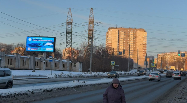 Фотография рекламного носителя, тип: Билборд 3x6, адрес: Солнечная ул., д.24, Самара, Самарская область, Россия. Сторона Б №1334272
