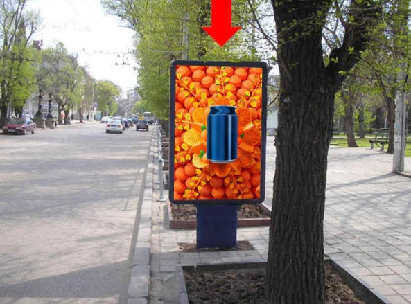 Фотография рекламного носителя, тип: Ситиформат 1.8x1.2, адрес: Ленина ул., Дом офицеров "ЧФ", Севастополь, Россия. Сторона Б №771847