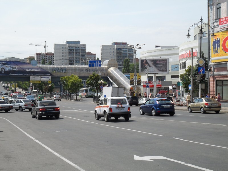 Фотография рекламного носителя, тип: Билборд 3x6, адрес: Дзержинского ул. Х Сосновская ул., Курск, Курская область, Россия. Сторона A1-А3 №230731