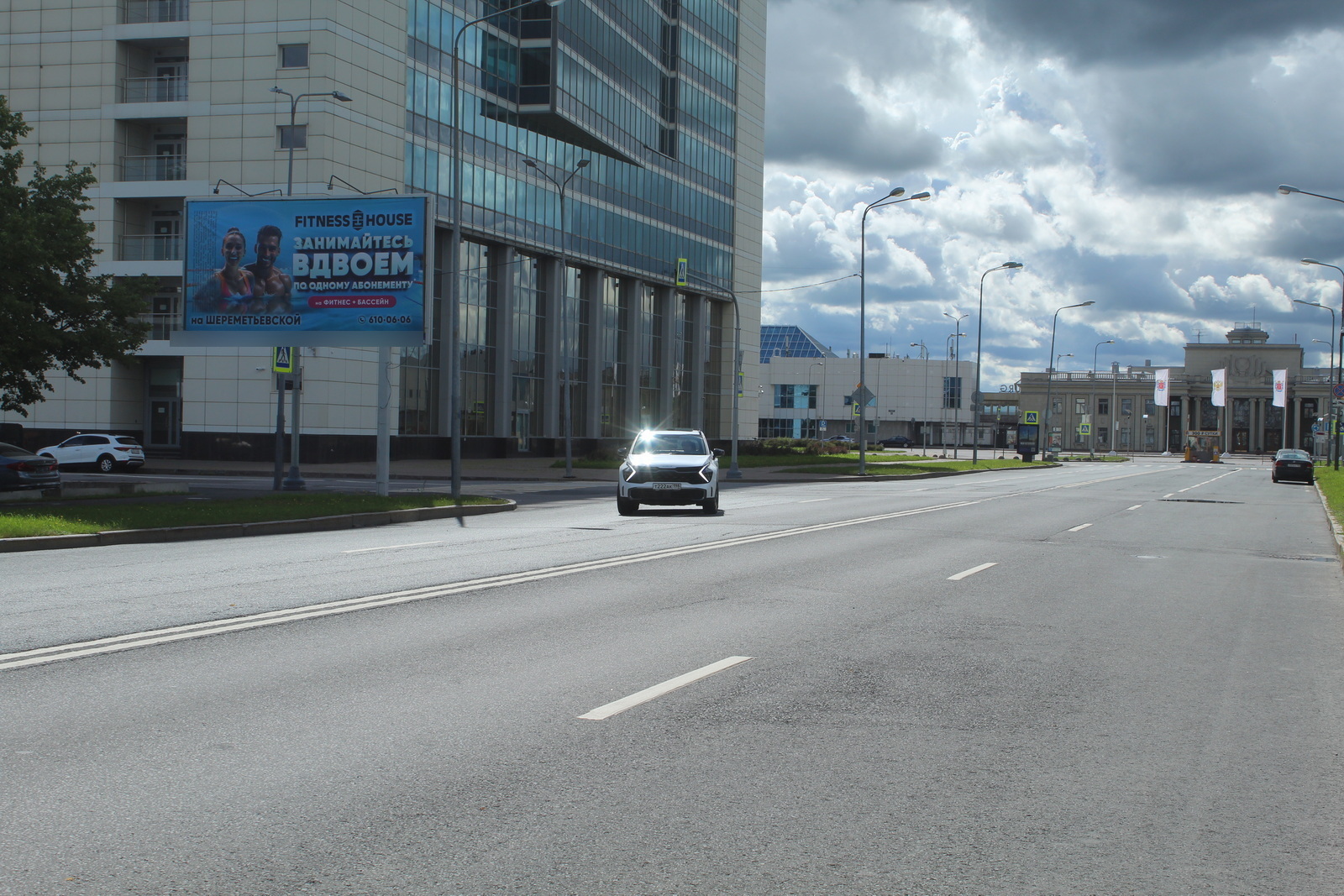 Фотография рекламного носителя, тип: Билборд 3x6, адрес: Стартовая ул., д.10 X Быковская ул., Санкт-Петербург, Россия. Сторона Б №547218