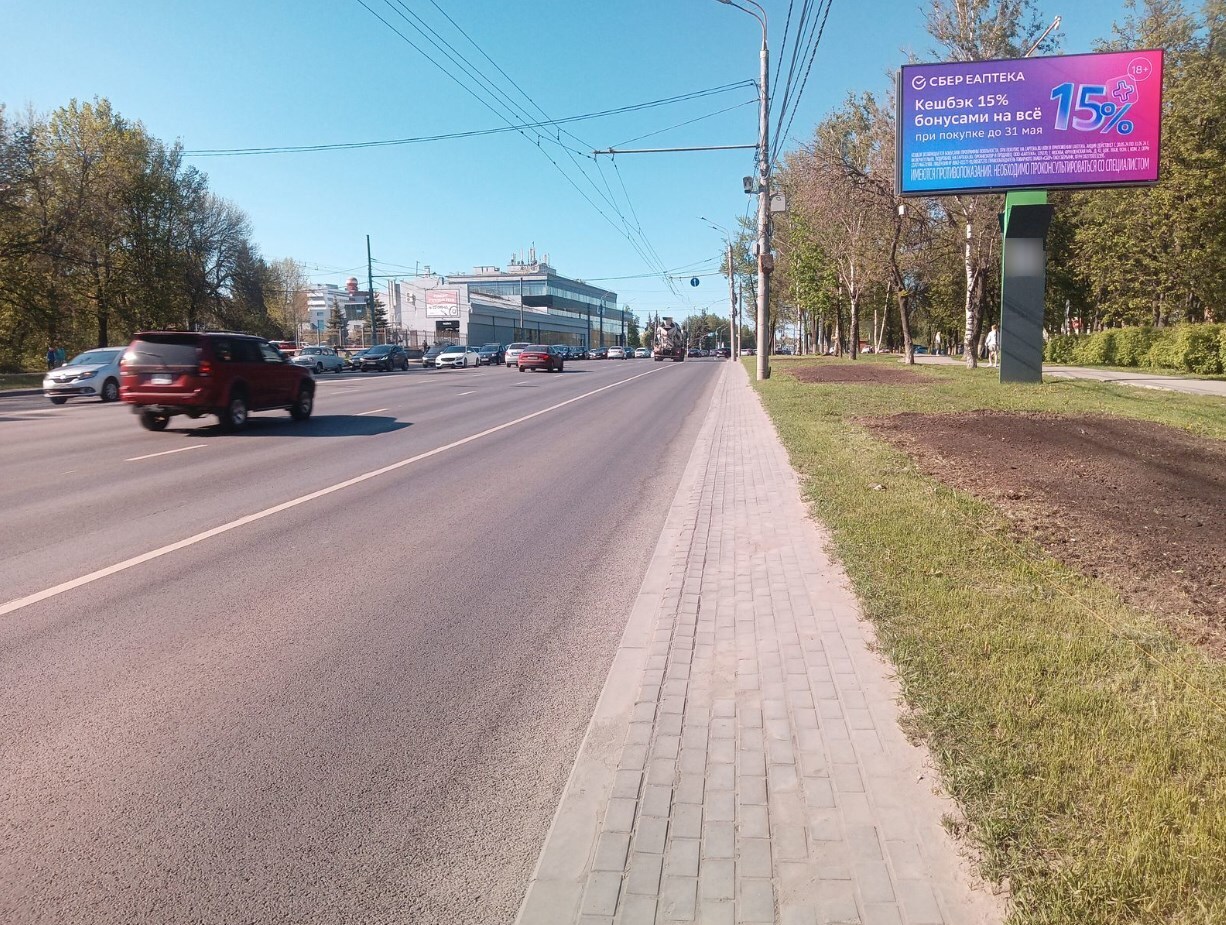 Фотография рекламного носителя, тип: Билборд 3x6, адрес: Гагарина пр-т., д.54, Нижний Новгород, Нижегородская область, Россия. Сторона А1 №780774