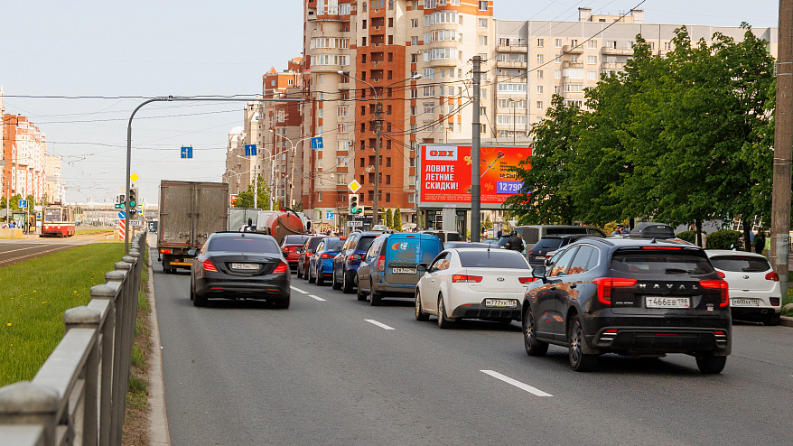 Фотография рекламного носителя, тип: Билборд 3x6, адрес: Савушкина ул., д.128, корп.1 Х Туристская ул., Санкт-Петербург, Россия. Сторона A1-A10 №171802