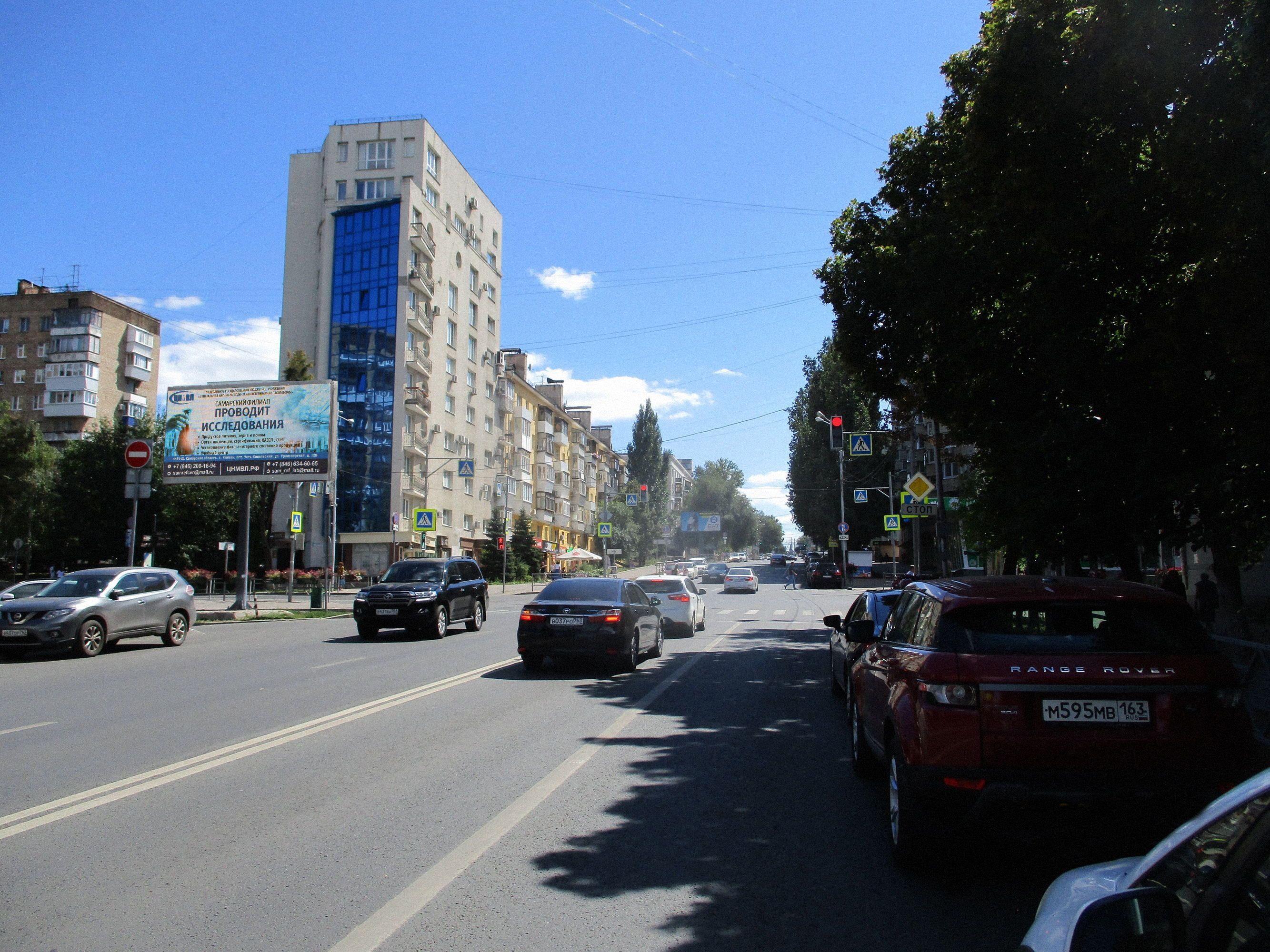 Фотография рекламного носителя, тип: Билборд 3x6, адрес: Полевая ул. Х Молодогвардейская ул., Самара, Самарская область, Россия. Сторона Б1 №946378