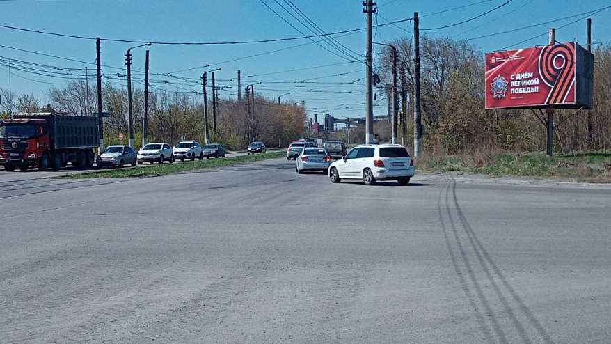 Фотография рекламного носителя, тип: Билборд 3x6, адрес: 9 мая ул. Х Верхнеуральское ш., Магнитогорск, Челябинская область, Россия. Сторона А2 №199579