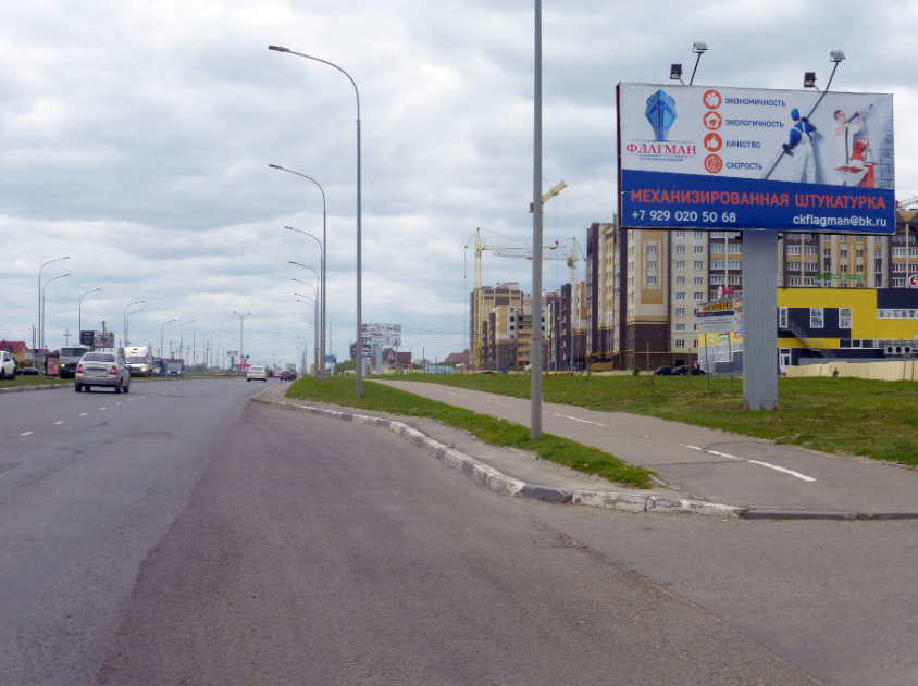 Фотография рекламного носителя, тип: Билборд 3x6, адрес: Мичуринская ул., д.211А, Тамбов, Тамбовская область, Россия. Сторона А №452297
