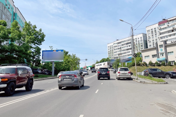 Фотография рекламного носителя, тип: Билборд 3x6, адрес: Шилкинская ул., д.3, Владивосток, Приморский край, Россия. Сторона Б №195657