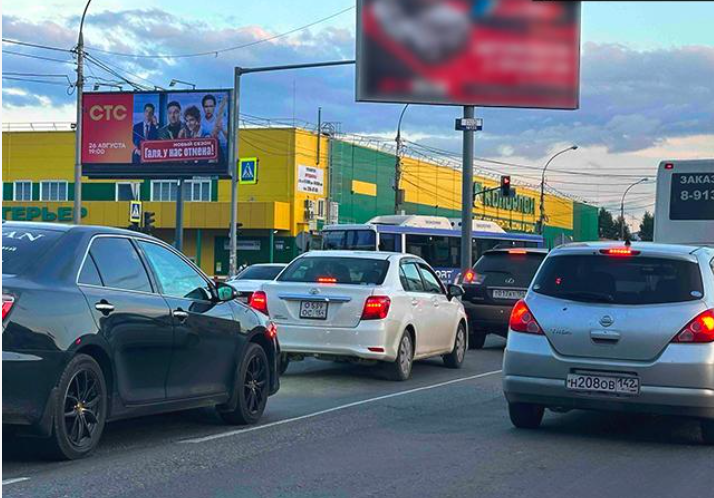 Фотография рекламного носителя, тип: Билборд 3x6, адрес: Богдана Хмельницкого ул., д.100, Новосибирск, Новосибирская область, Россия. Сторона Б №194683