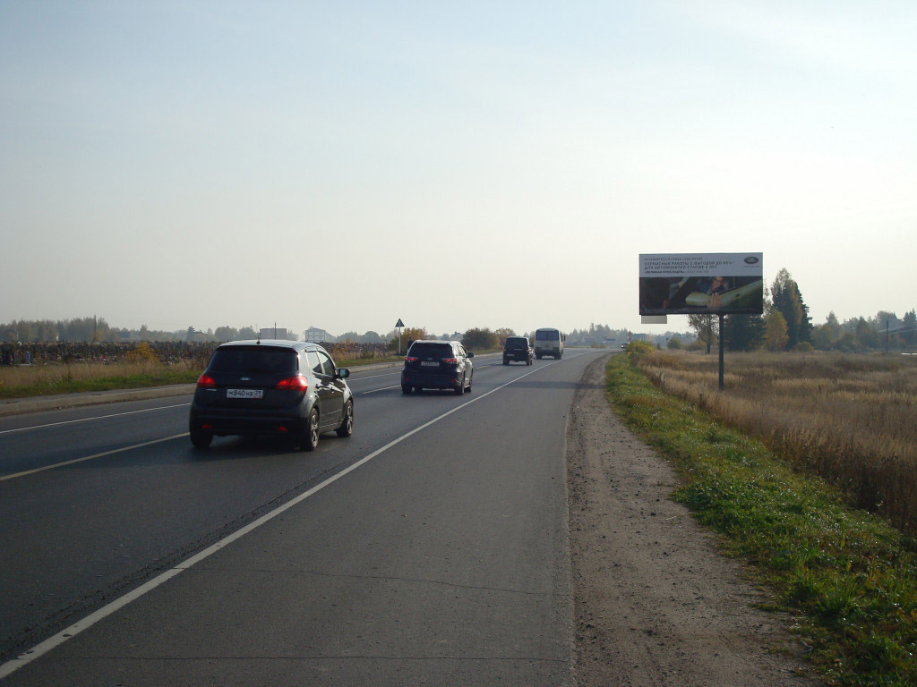 Фотография рекламного носителя, тип: Билборд 3x6, адрес: Ярославль-Иваново а/д, 1 300м, Иваново, Ивановская область, Россия. Сторона А №112441