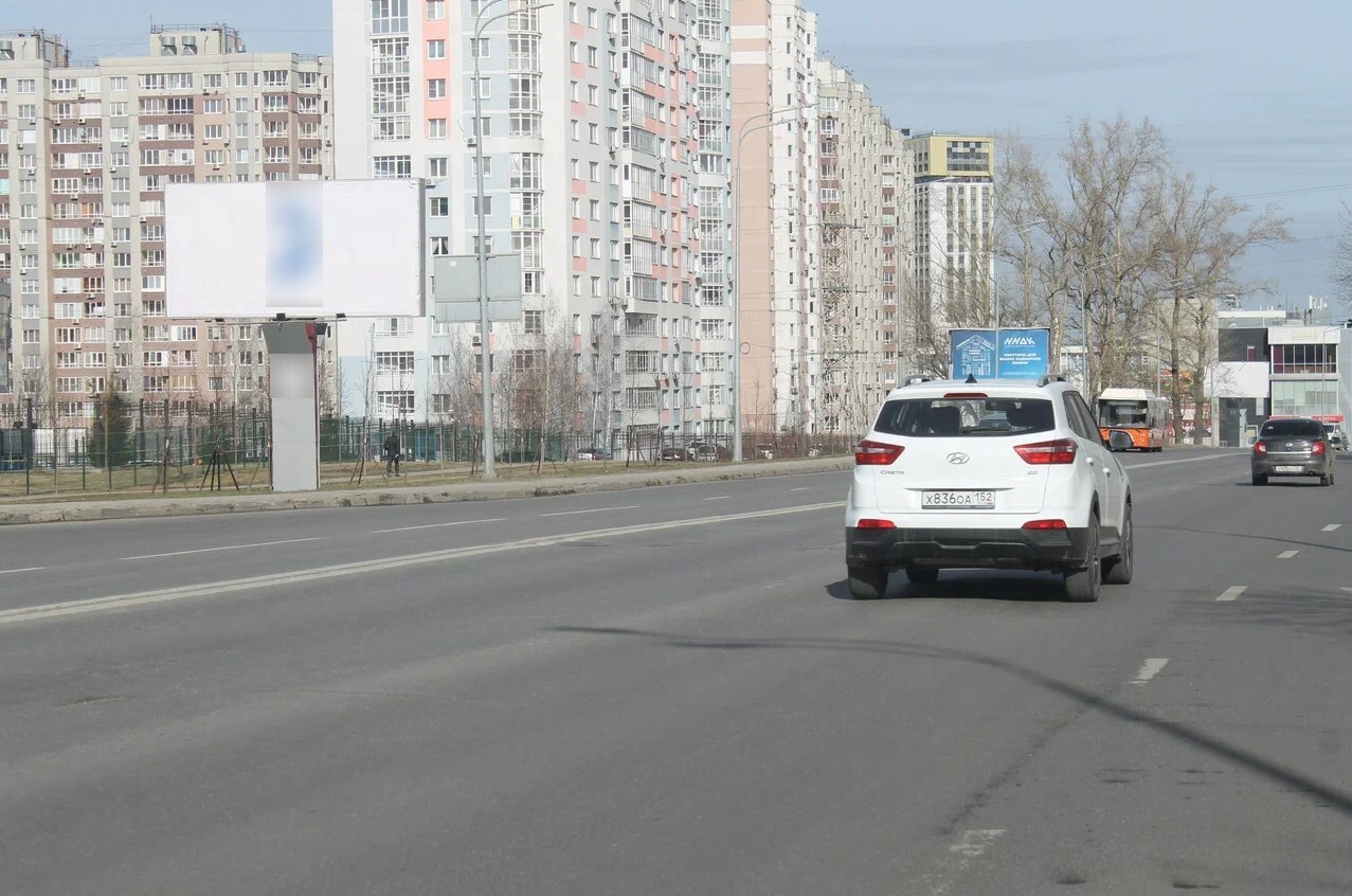 Фотография рекламного носителя, тип: Билборд 3x6, адрес: Родионова ул., д.167, корп.2, Нижний Новгород, Нижегородская область, Россия. Сторона B №1338084