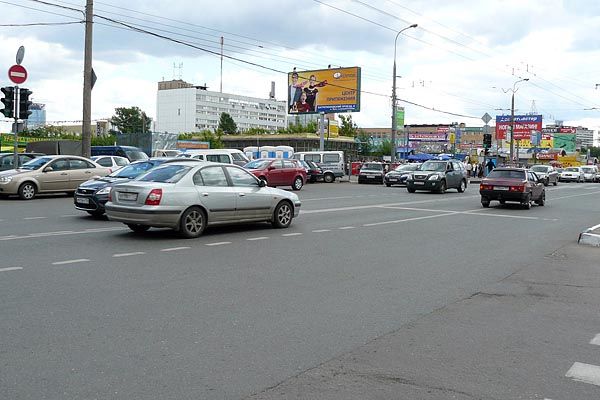 Фотография рекламного носителя, тип: Билборд 3x6, адрес: Барклая ул., Москва, Россия. Сторона B №64923