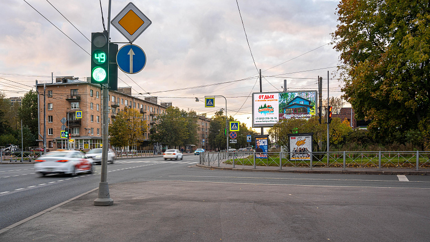 Фотография рекламного носителя, тип: Билборд 3x6, адрес: Седова ул. Х Крупской ул., д.43, Санкт-Петербург, Россия. Сторона А1-А10 №171859