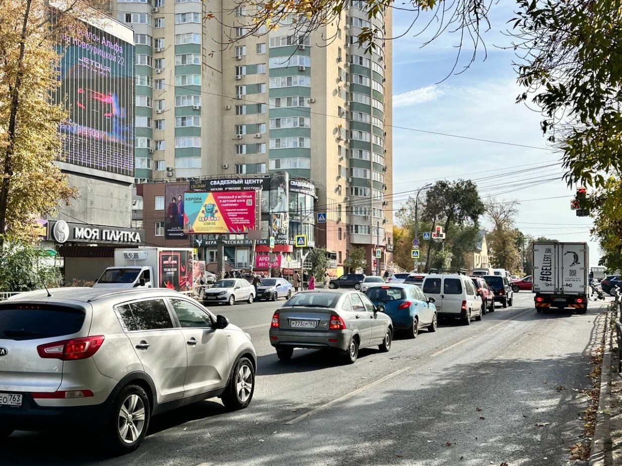 Фотография рекламного носителя, тип: Билборд 3x6, адрес: Авроры ул. Х Дыбенко ул., Самара, Самарская область, Россия. Сторона Б №571922