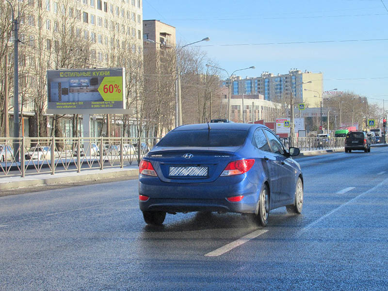 Фотография рекламного носителя, тип: Билборд 3x6, адрес: Заневский пр-т., д.32, Санкт-Петербург, Россия. Сторона B №169024