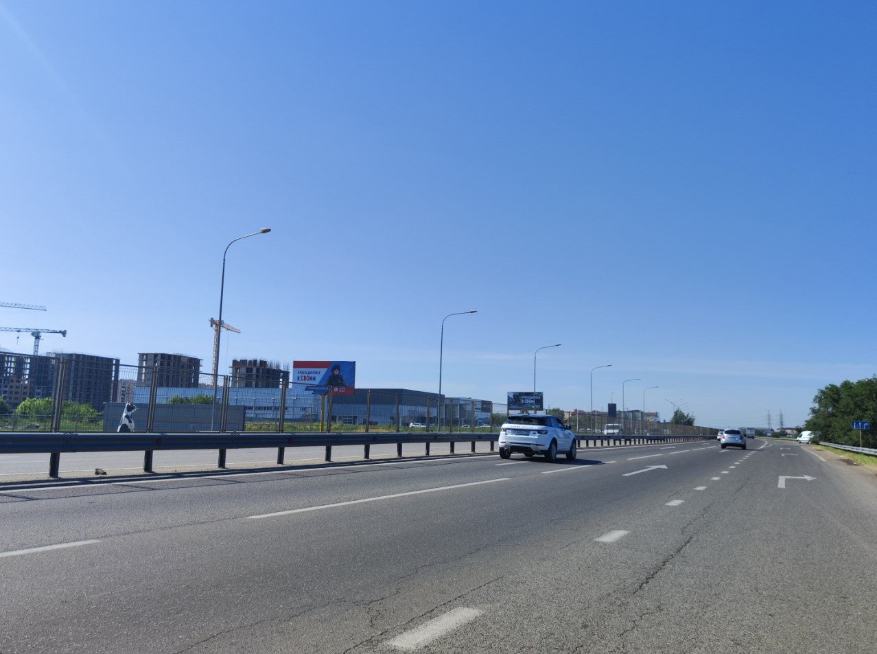 Фотография рекламного носителя, тип: Билборд 3x6, адрес: Тургеневское ш., д.27, поз.1, Краснодар, Краснодарский край, Россия. Сторона Б №1336896