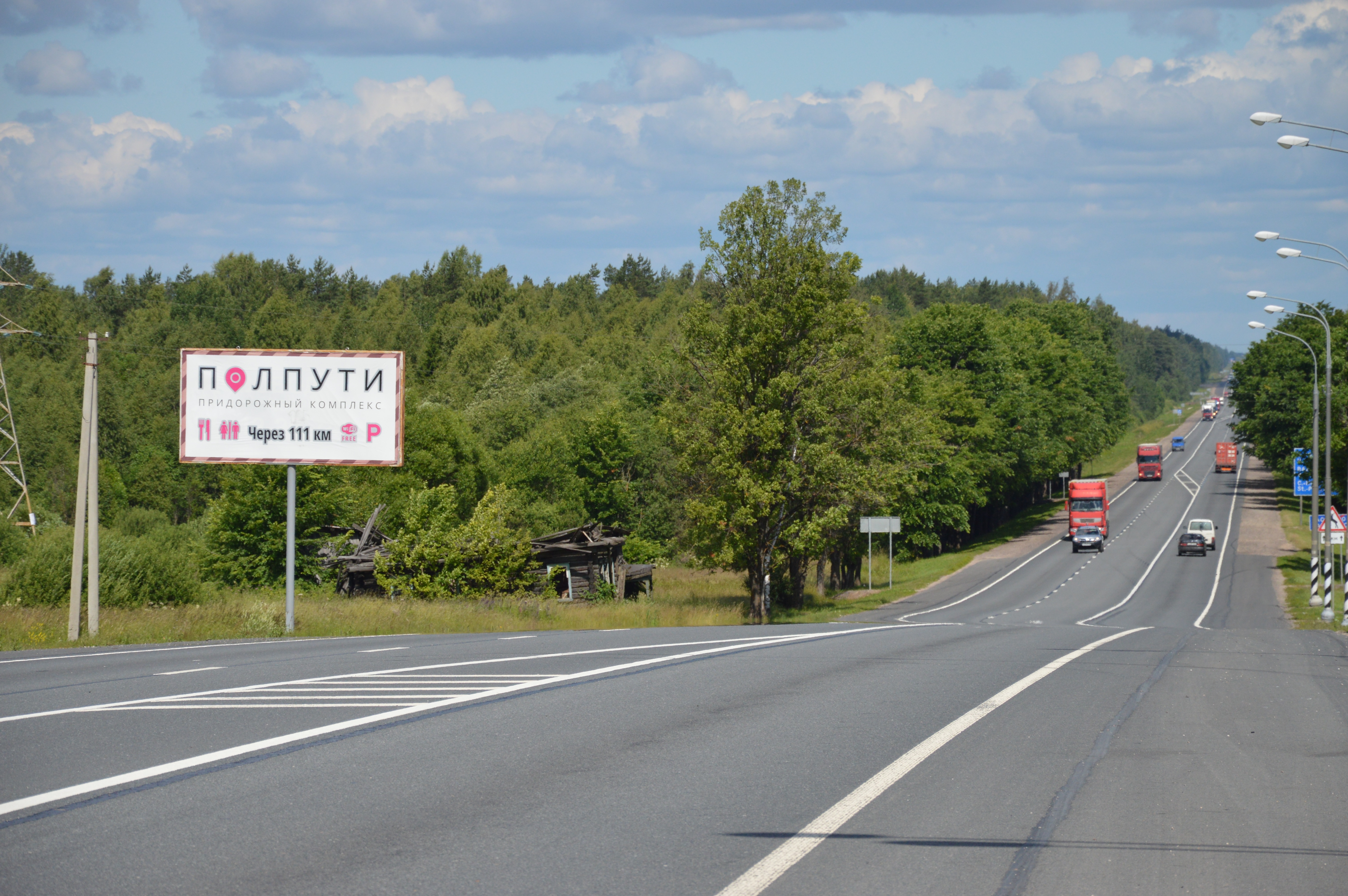 Фотография рекламного носителя, тип: Билборд 3x6, адрес: М-10 а/д., 256 100м, Василево д., Тверь, Тверская область, Россия. Сторона Б №544872