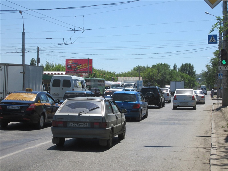 Фотография рекламного носителя, тип: Билборд 3x6, адрес: Лимоновая ул. Х Тополёвая ул., д.15А, Волгоград, Волгоградская область, Россия. Сторона Б №111332