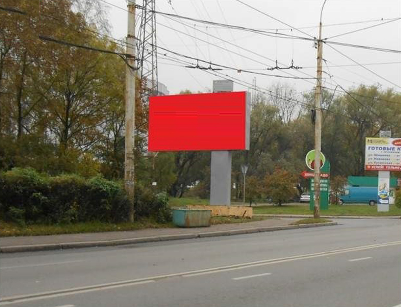 Фотография рекламного носителя, тип: Билборд 3x6, адрес: Тихорецкая ул. Х Киевская ул., Калининград, Калининградская область, Россия. Сторона B №221934