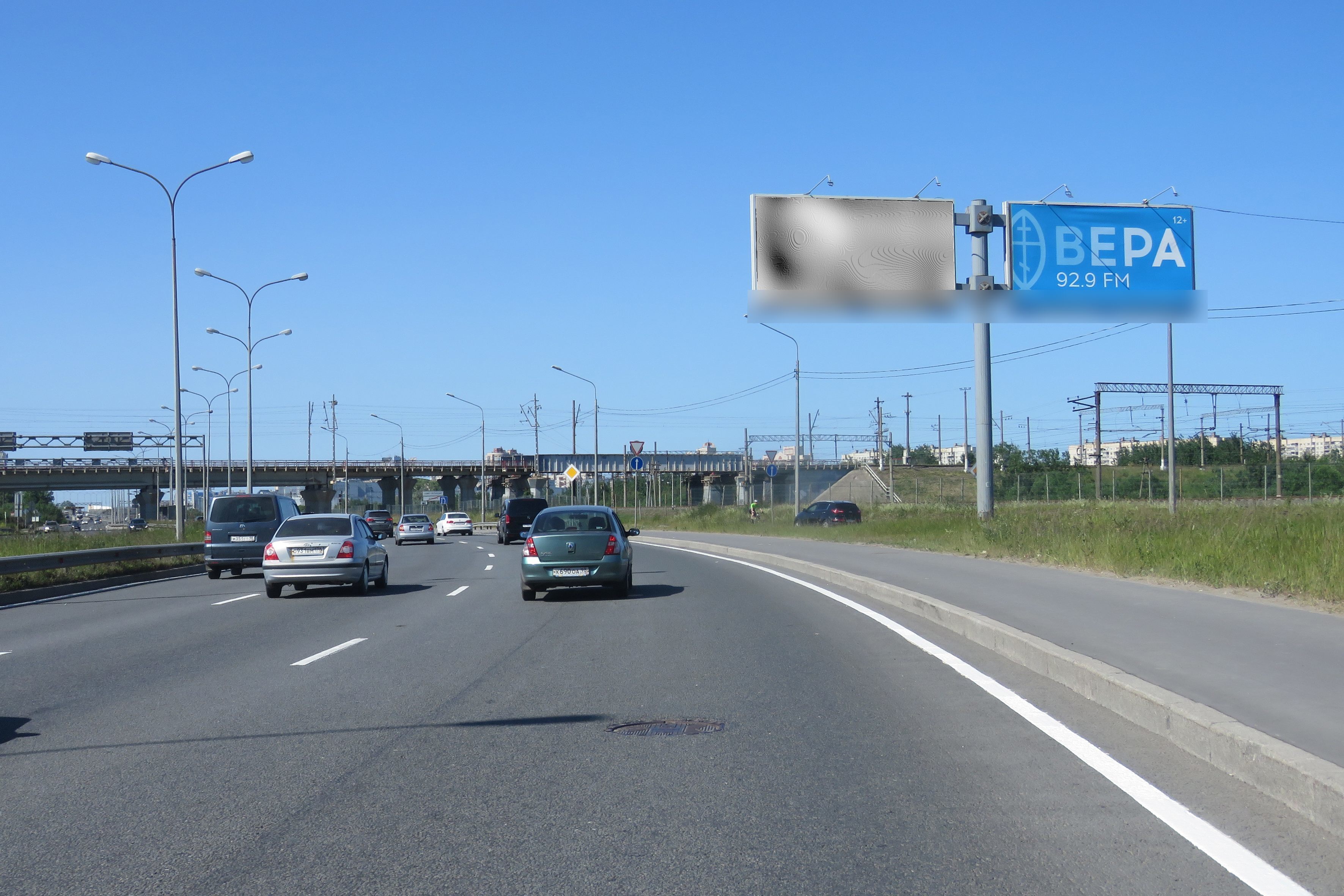 Фотография рекламного носителя, тип: Билборд 3x6, адрес: Витебский пр-т. Х КАД, Санкт-Петербург, Россия. Сторона А2 №684256