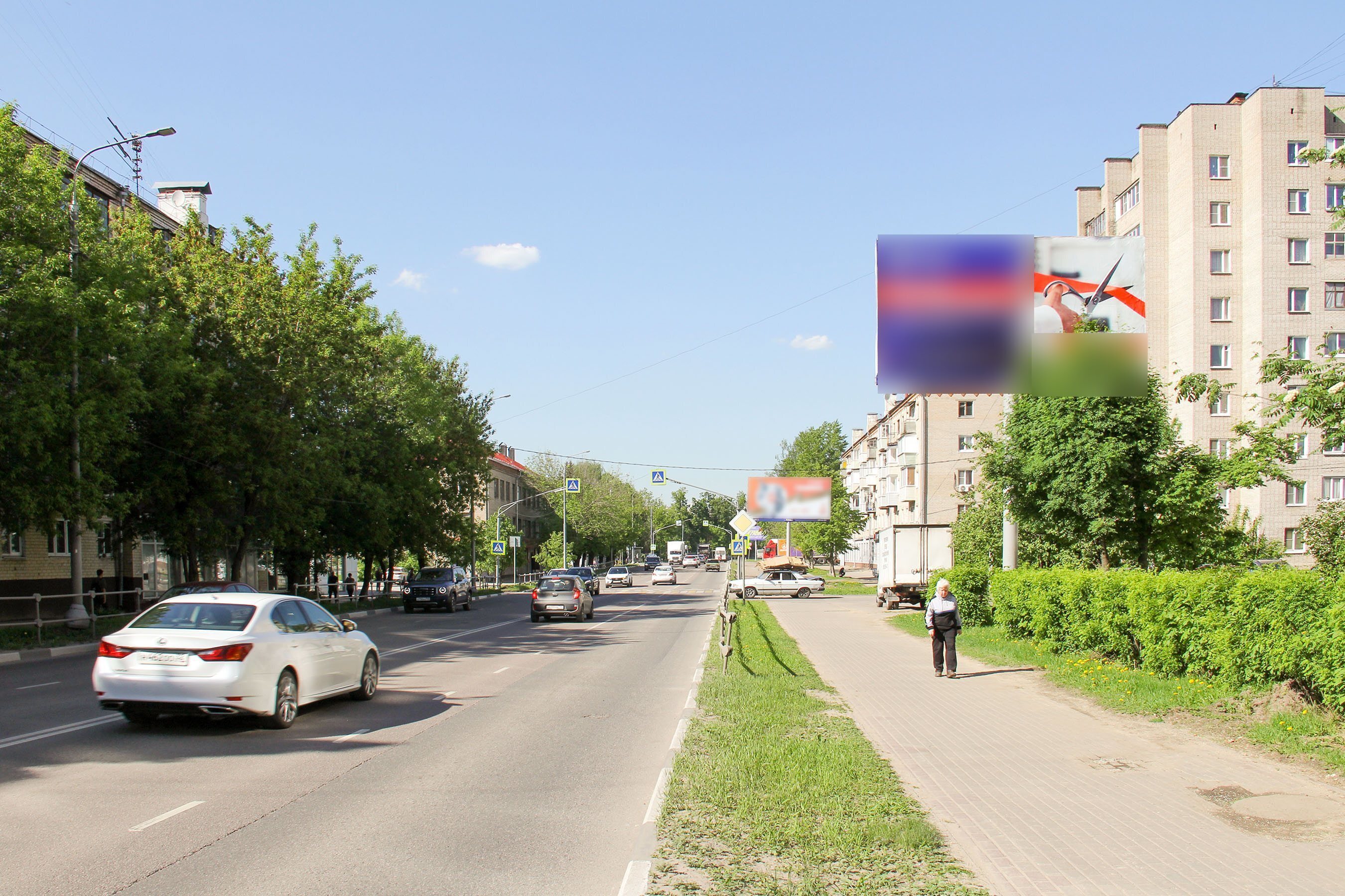 Фотография рекламного носителя, тип: Билборд 3x6, адрес: Климова ул., д.38, Ногинск, Московская область, Россия. Сторона А №771975