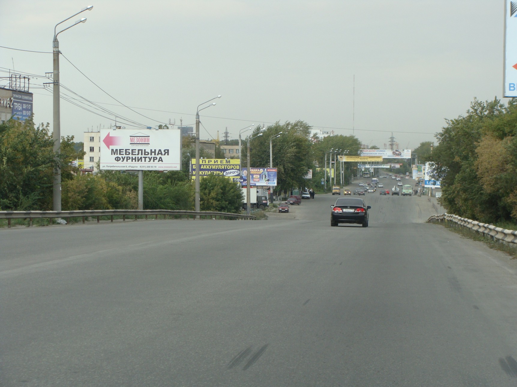 Фотография рекламного носителя, тип: Билборд 3x6, адрес: Троицкий тракт, д.15, Челябинск, Челябинская область, Россия. Сторона В №185989