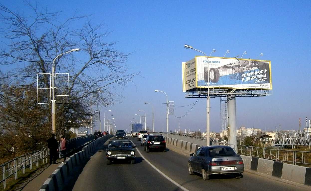 Фотография рекламного носителя, тип: Суперсайт 4x12, адрес: Краснодар-Новороссийск а/д, Яблоновский мост, поз.1, Краснодар, Краснодарский край, Россия. Сторона Б1-Б10 №225518