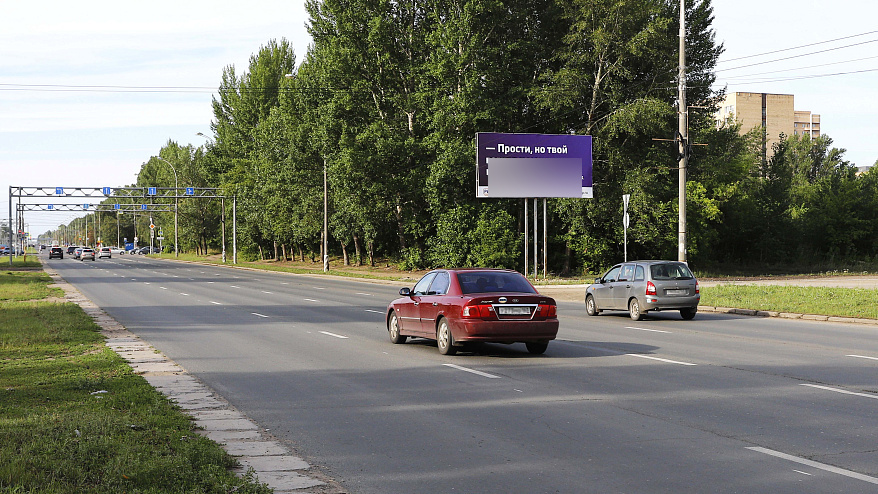 Фотография рекламного носителя, тип: Билборд 3x6, адрес: Борковская ул., 116 м от Борковская ул. Х Дзержинского ул., Тольятти, Самарская область, Россия. Сторона A №1329708