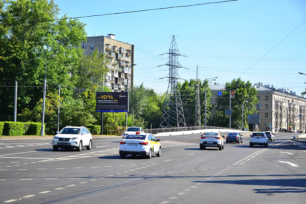 Фотография рекламного носителя, тип: Билборд 3x6, адрес: Свободы ул., д.24/9-26, Москва, Россия. Сторона Б1 №118011