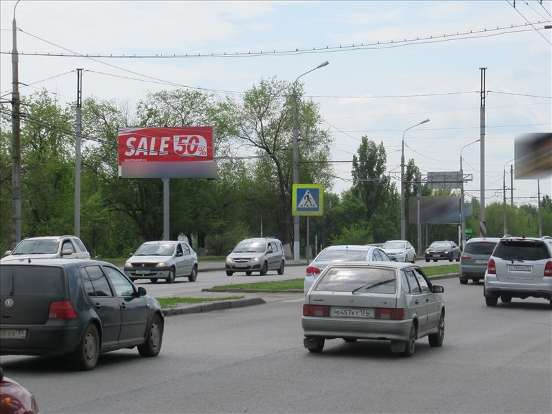 Фотография рекламного носителя, тип: Билборд 3x6, адрес: 64-й Армии ул. Х Г.Засекина ул., Волгоград, Волгоградская область, Россия. Сторона Б №111334